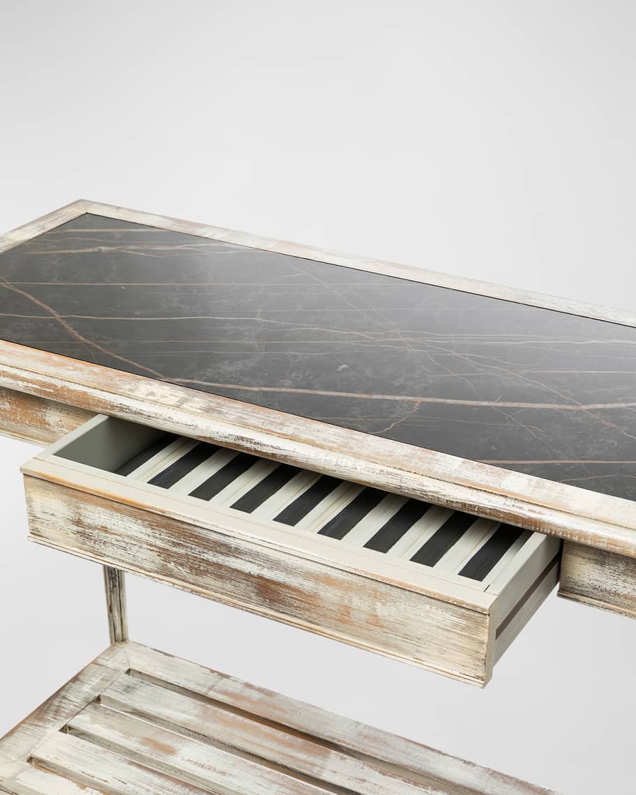 Image 3 of 5: Tuscan Farm Console Table