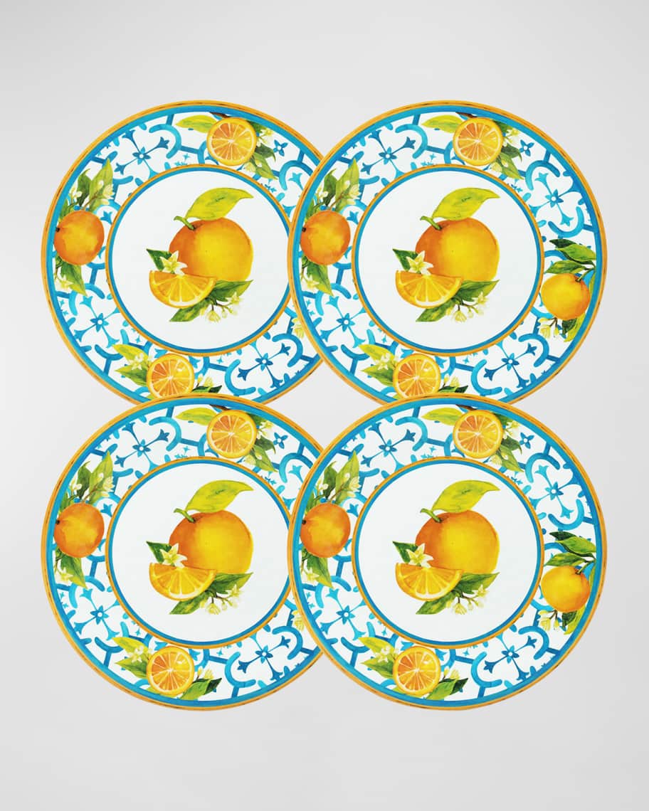 Image 2 of 2: Valencia Salad Plates, Set of 4
