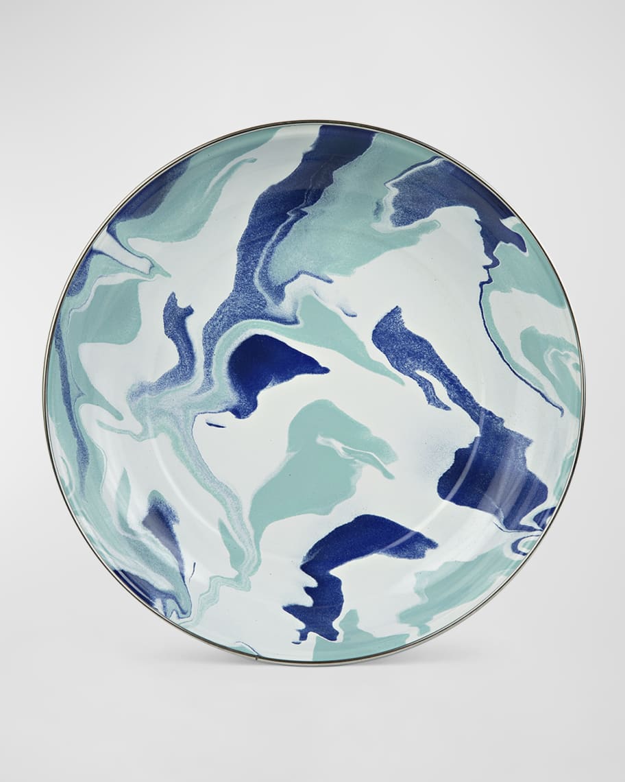 Image 2 of 3: Lagoon Pasta Plates, Set of 4