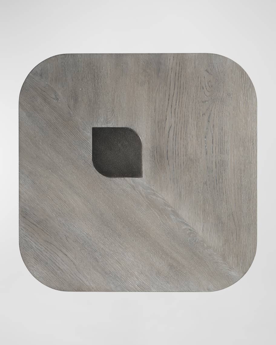 Image 3 of 4: Marcato Large Side Table, 28" Square