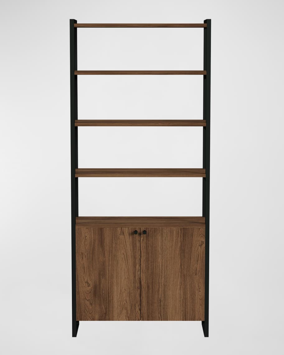 Image 2 of 6: Drake Two-Door Etagere 