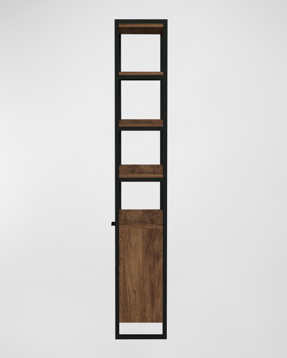 Image 3 of 6: Drake Two-Door Etagere 