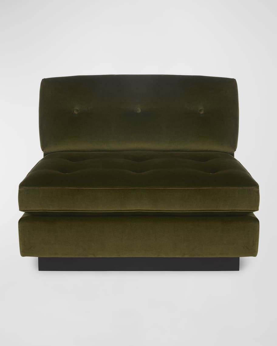 Image 2 of 5: Ashe Armless Accent Chair