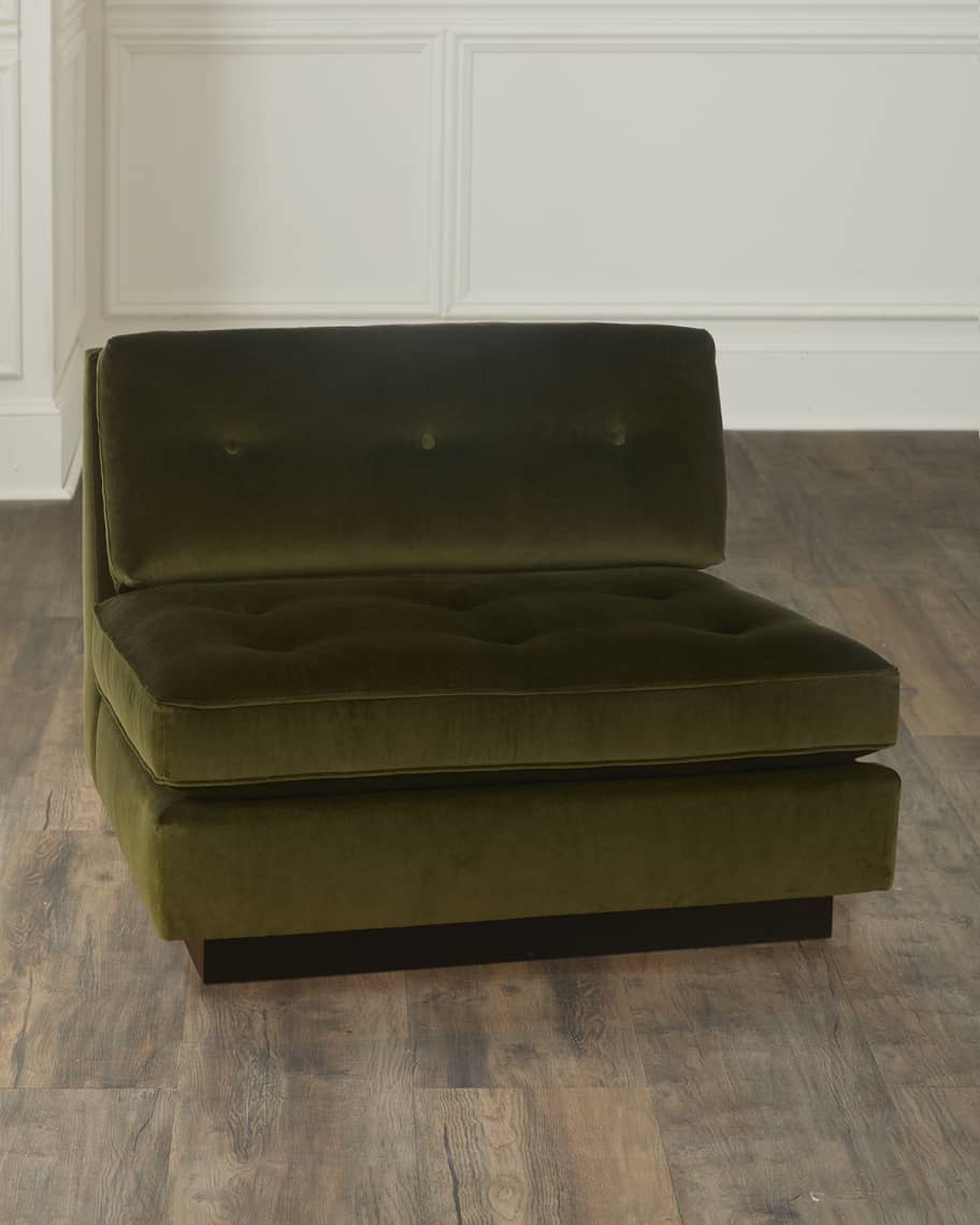 Image 1 of 5: Ashe Armless Accent Chair