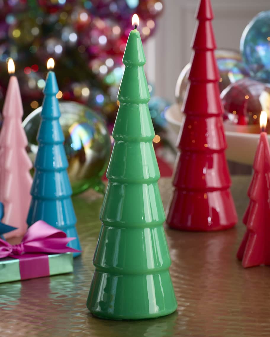 Image 1 of 1: Verde Christmas Tree Candle