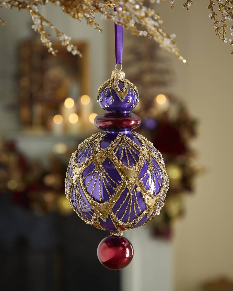 Drop christmas ornament