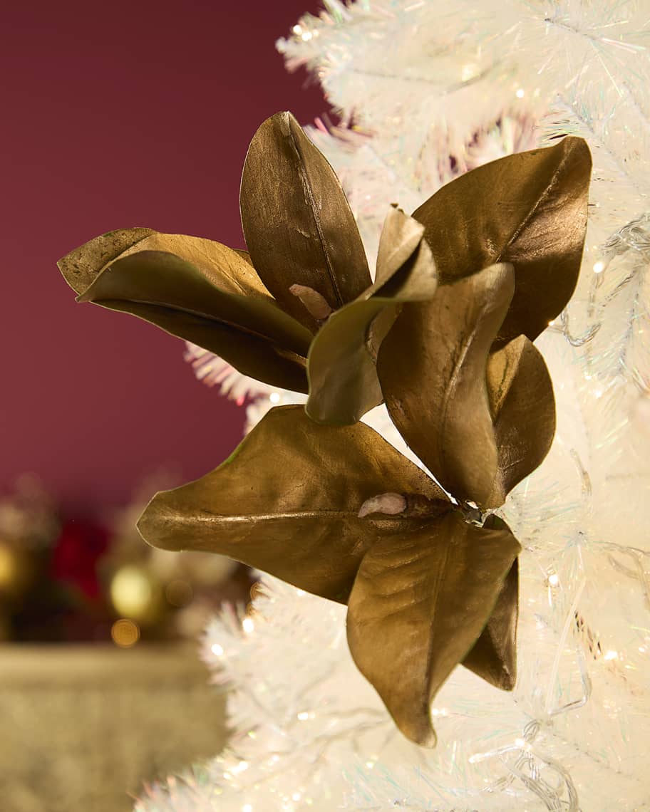 Image 1 of 1: 25" Magnolia Leaf Christmas Pick