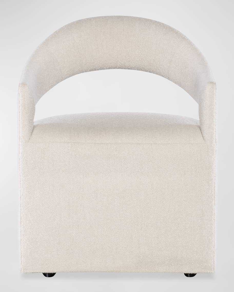 Image 2 of 5: Modern Mood Upholstered Dining Arm Chair