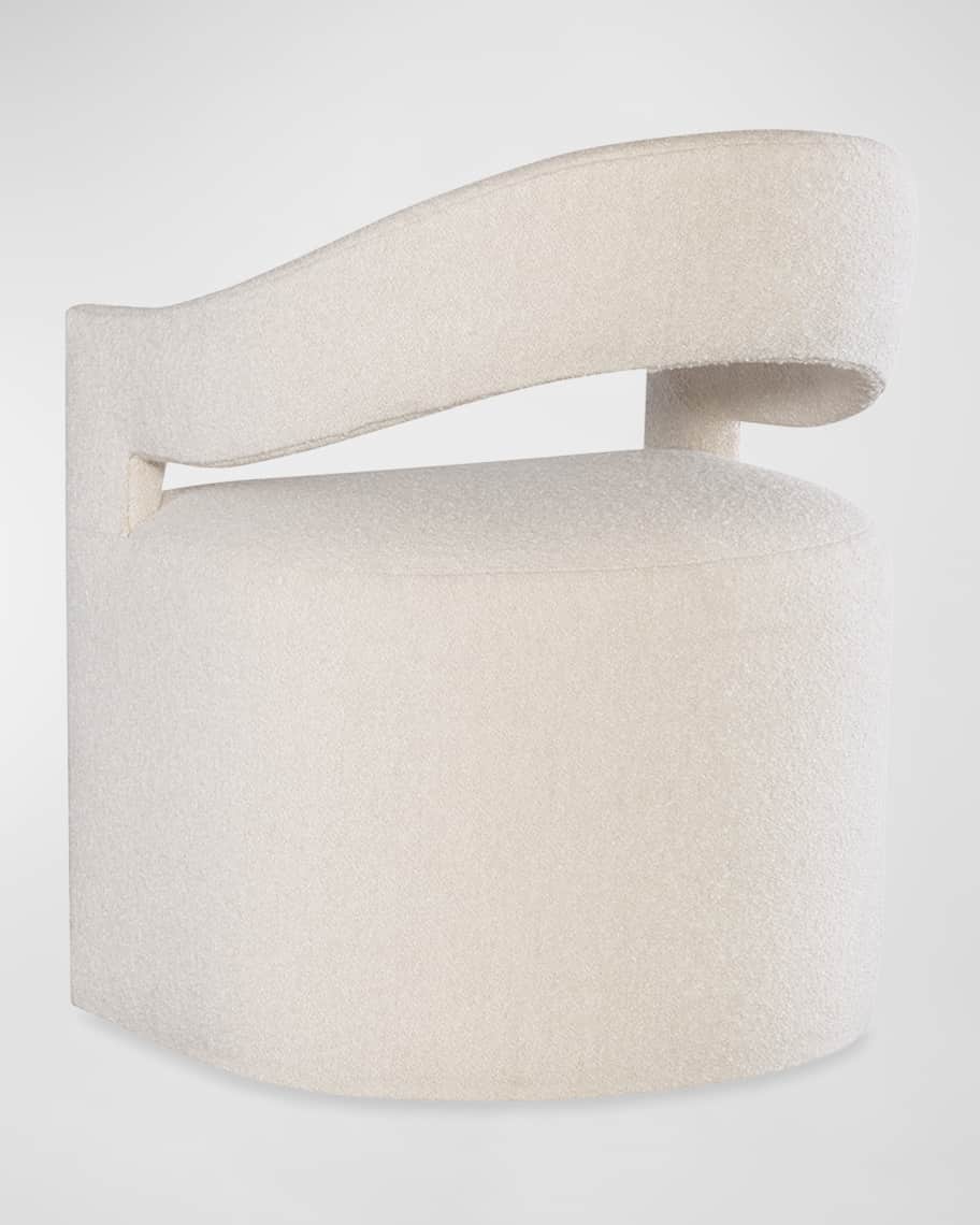 Image 3 of 5: Modern Mood Upholstered Dining Arm Chair
