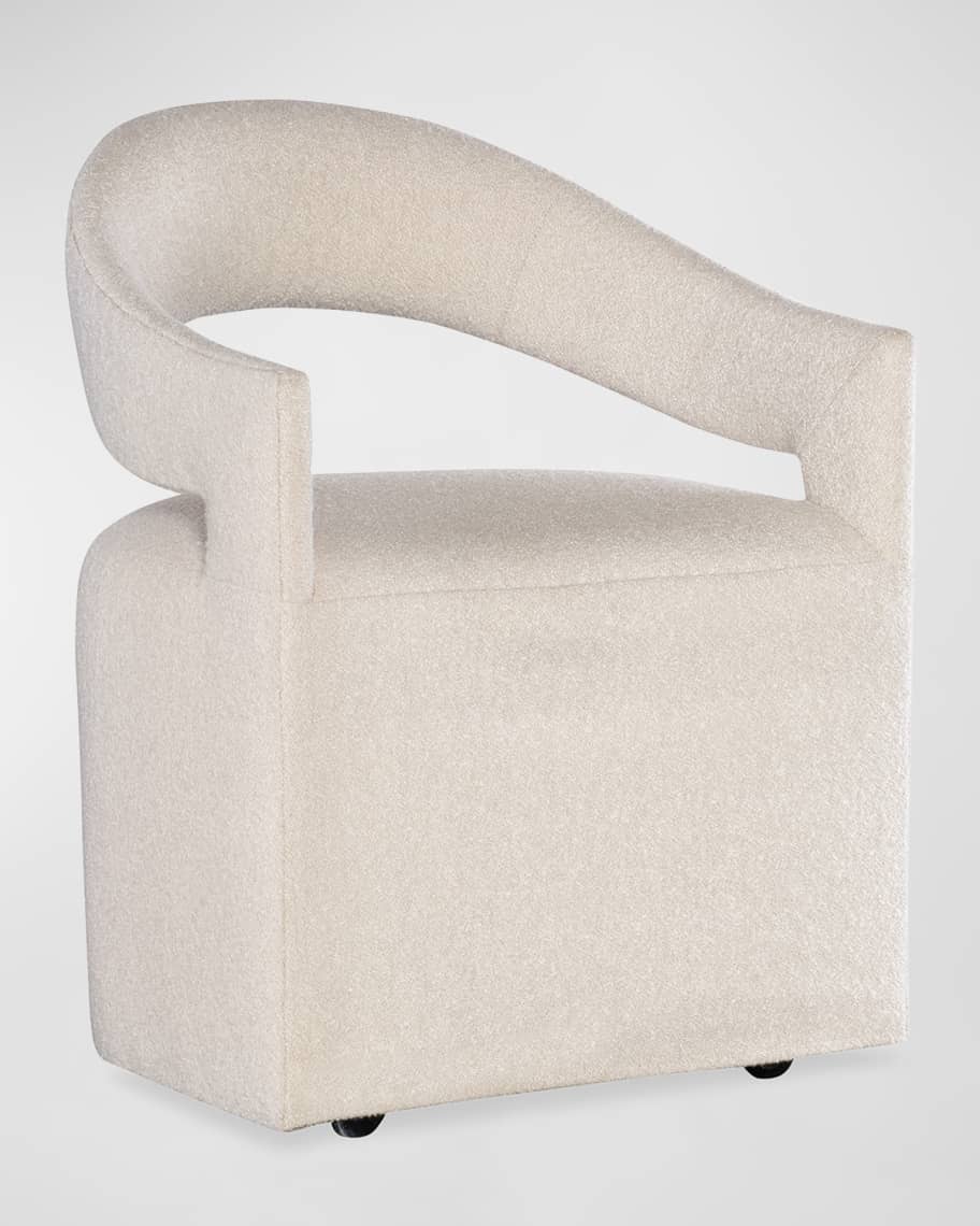 Image 1 of 5: Modern Mood Upholstered Dining Arm Chair
