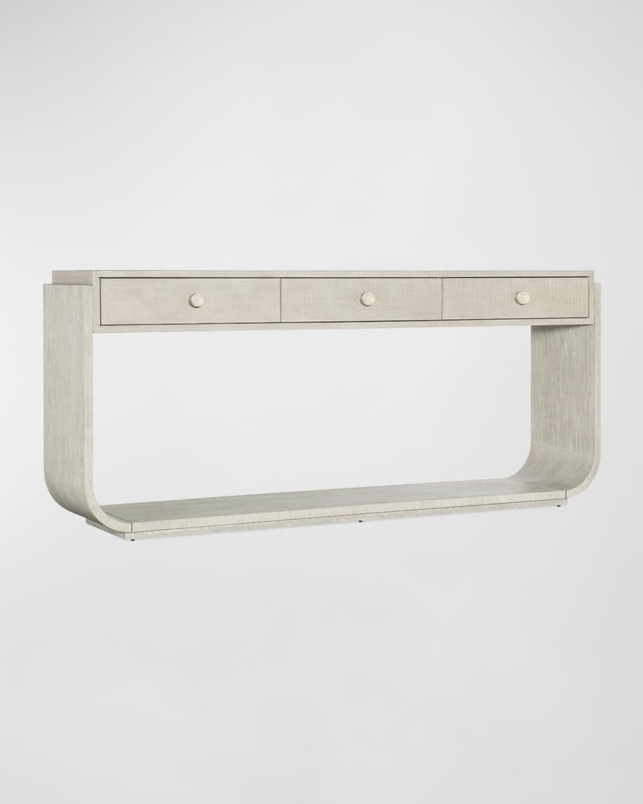 Image 1 of 4: Modern Mood 3-Drawer Console Table