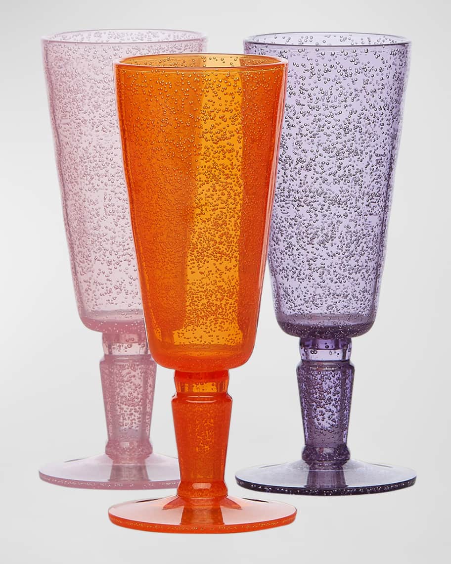 Image 2 of 2: Champagne Flutes, Set of 6