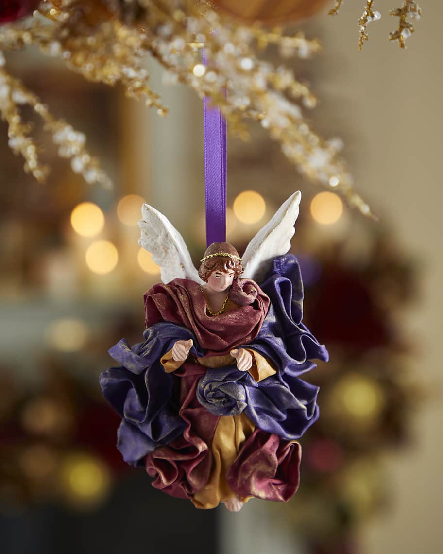 Image 1 of 1: Angel Christmas Ornament with Robe 