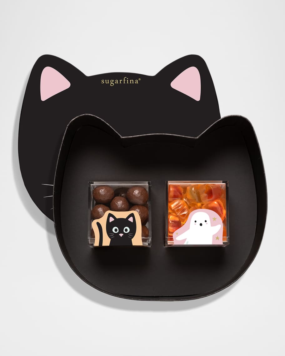 Image 2 of 5: Cat 2-Piece Candy Bento Box