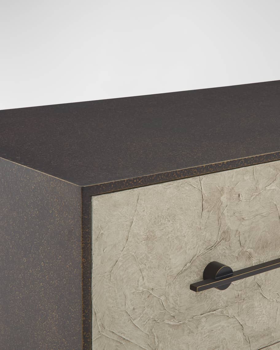 Image 3 of 5: Nouvelle 2-Drawer Nightstand