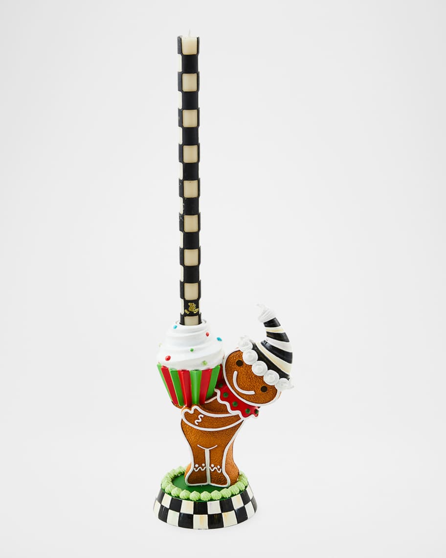 Image 3 of 3: Bake Shop Gingerbread Candle Holder