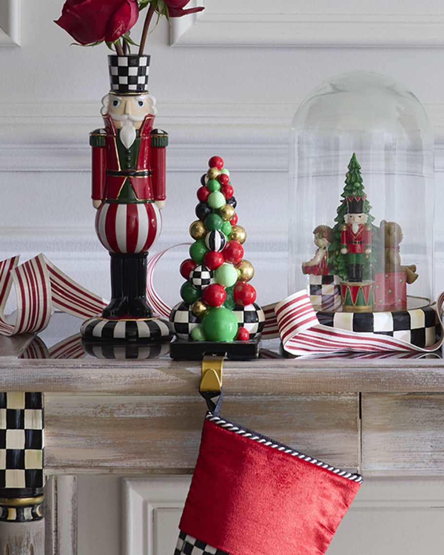 Image 2 of 3: Cozy Christmas Bauble Tree Stocking Hook