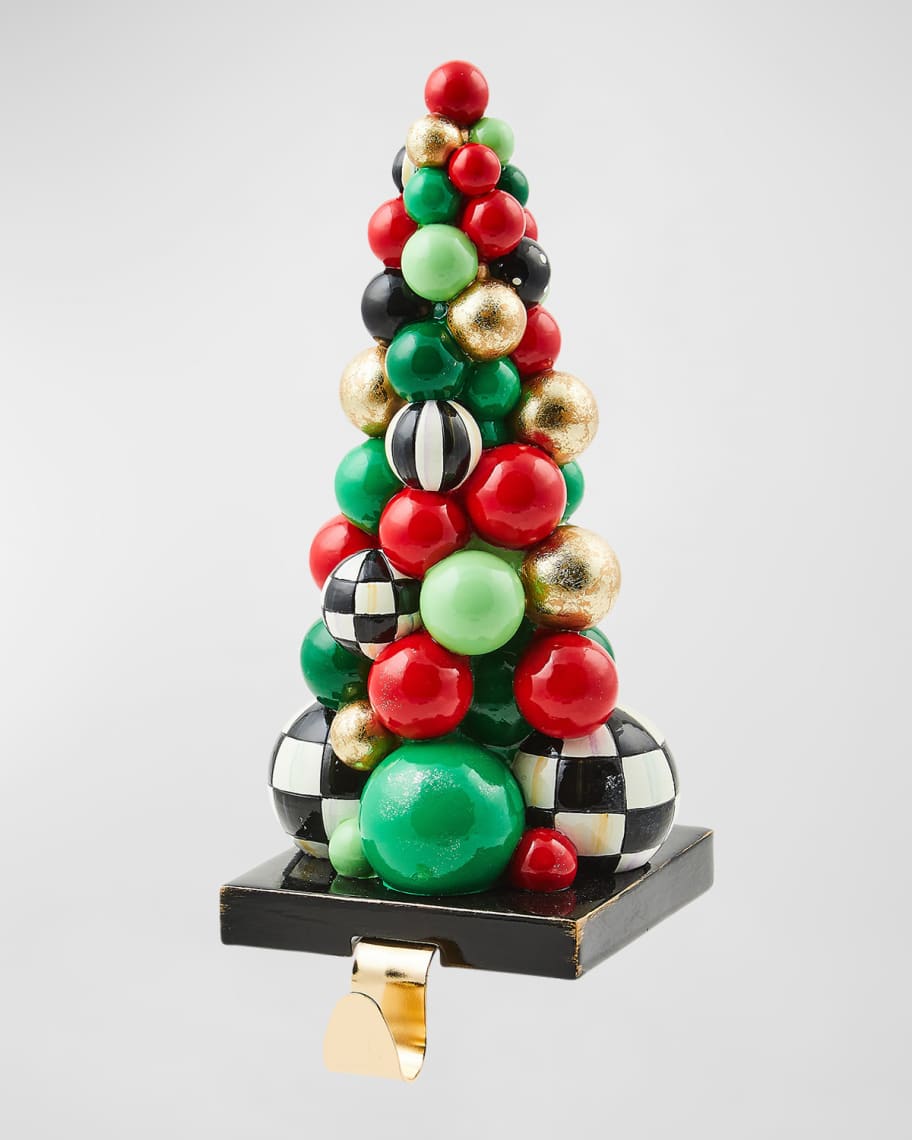 Image 3 of 3: Cozy Christmas Bauble Tree Stocking Hook