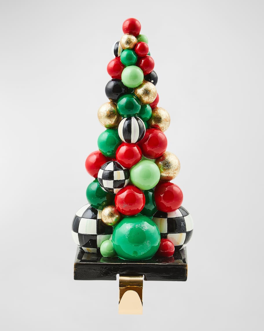 Image 1 of 3: Cozy Christmas Bauble Tree Stocking Hook