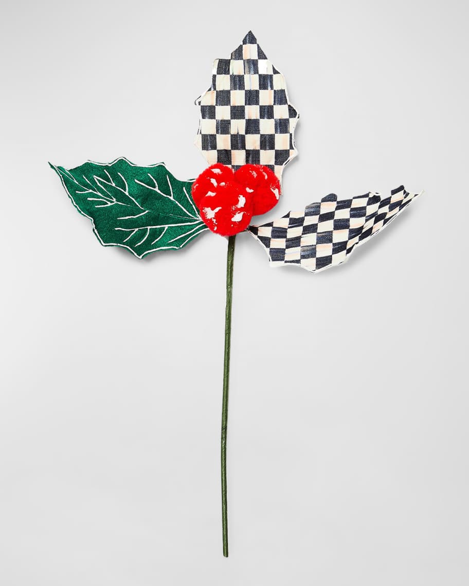 Image 1 of 1: Cozy Christmas Holly Pick