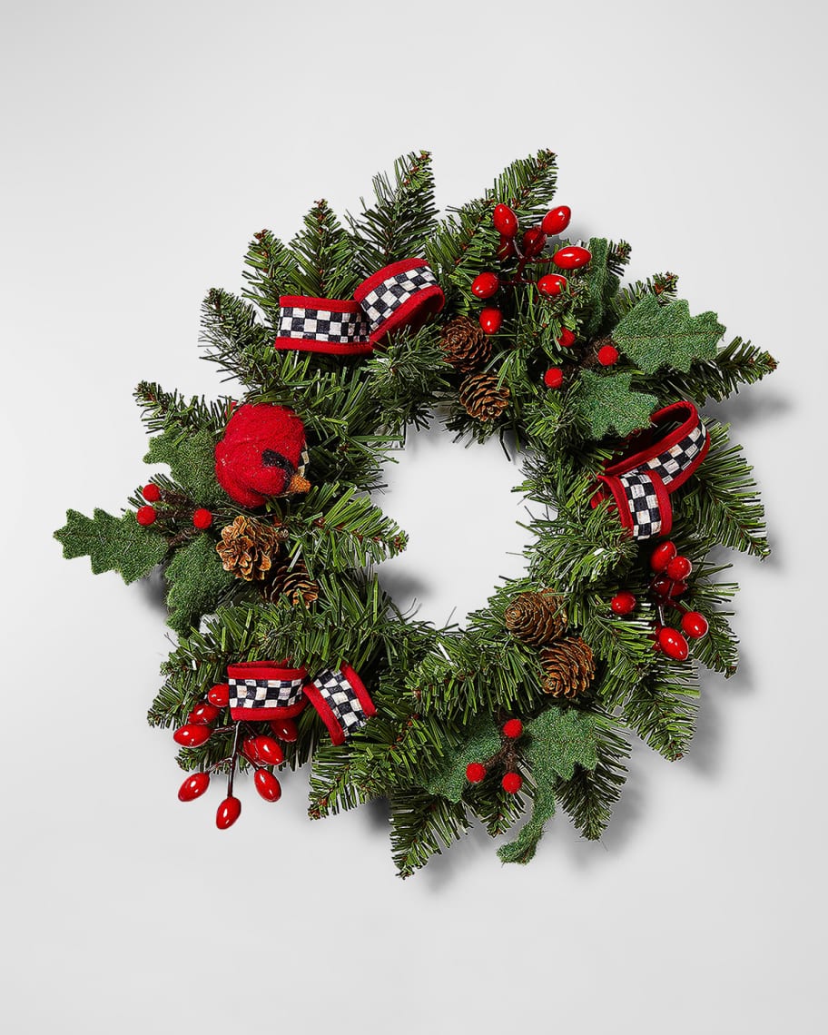 Image 1 of 2: Cozy Christmas Mini Wreath
