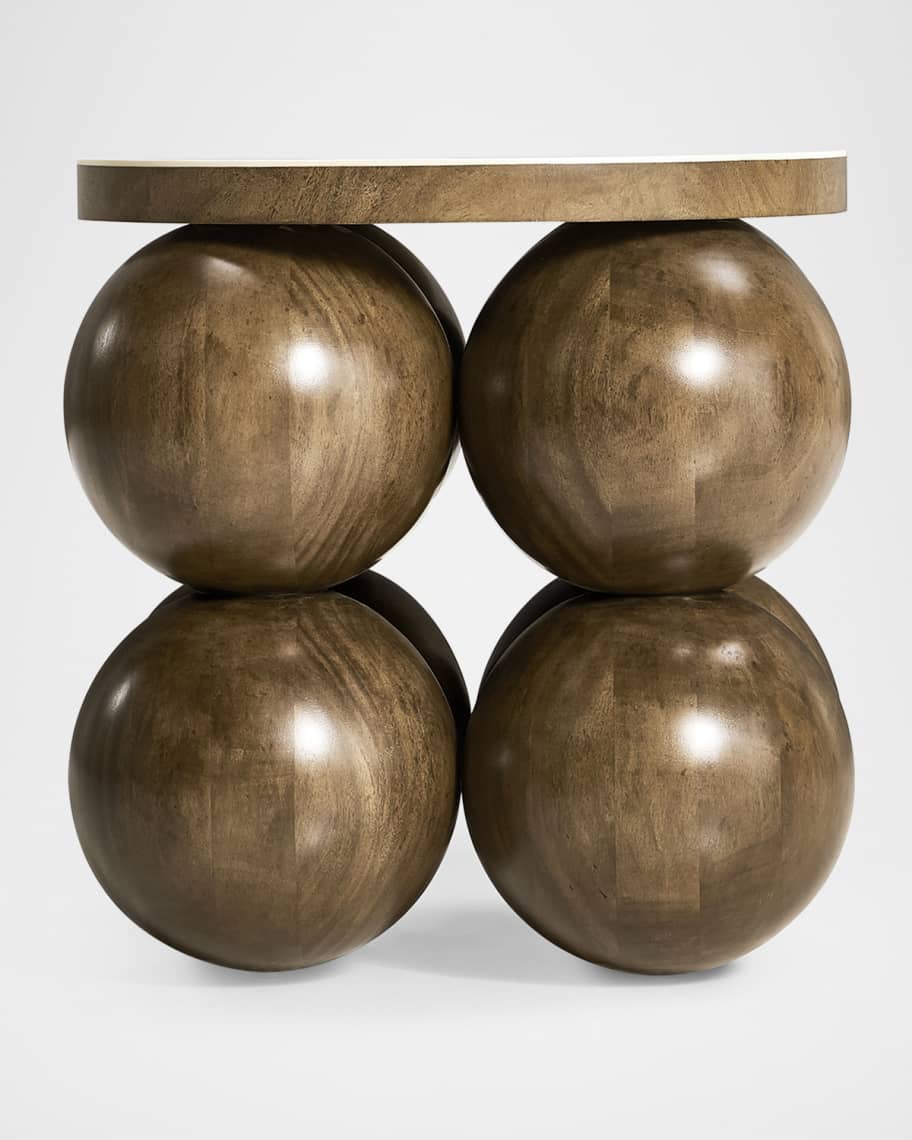 Image 2 of 7: Orb Accent Table