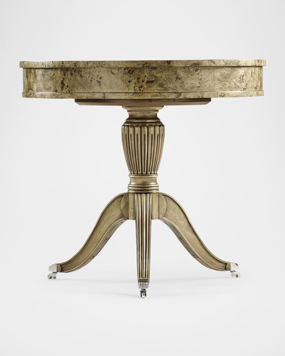 Image 2 of 5: Fulgurite Drum Table
