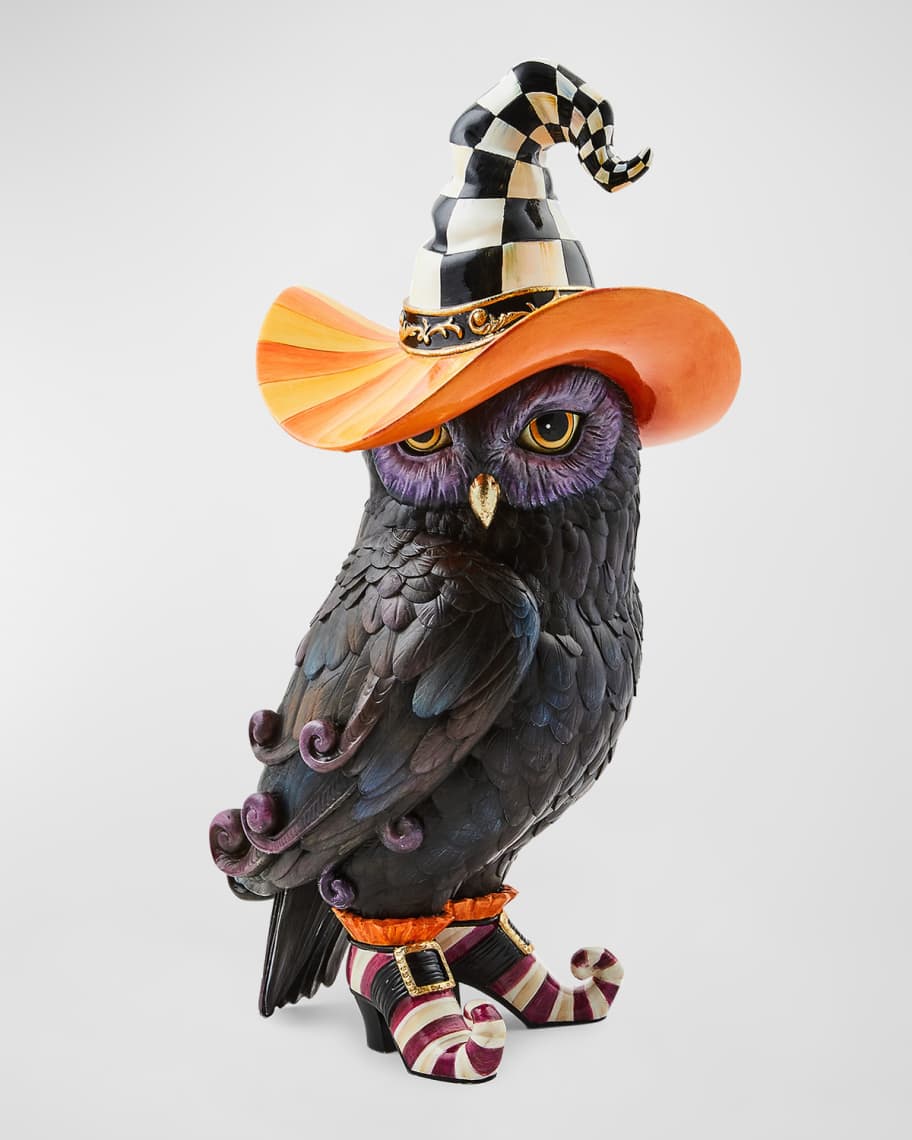Image 1 of 1: Witchy Owl Figurine