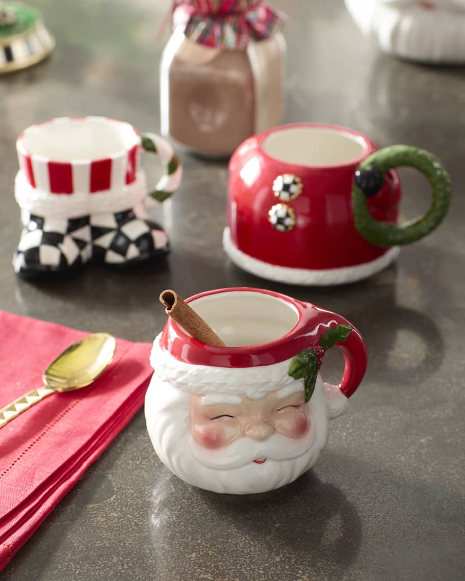 Image 3 of 3: Nick's Pick Santa Mug Tower, Set of 3