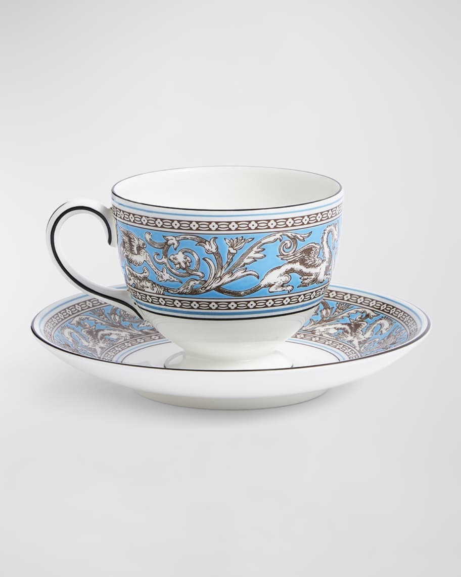 ウェッジウッド（Wedgwood）ターコイズジュエル ティーカップ