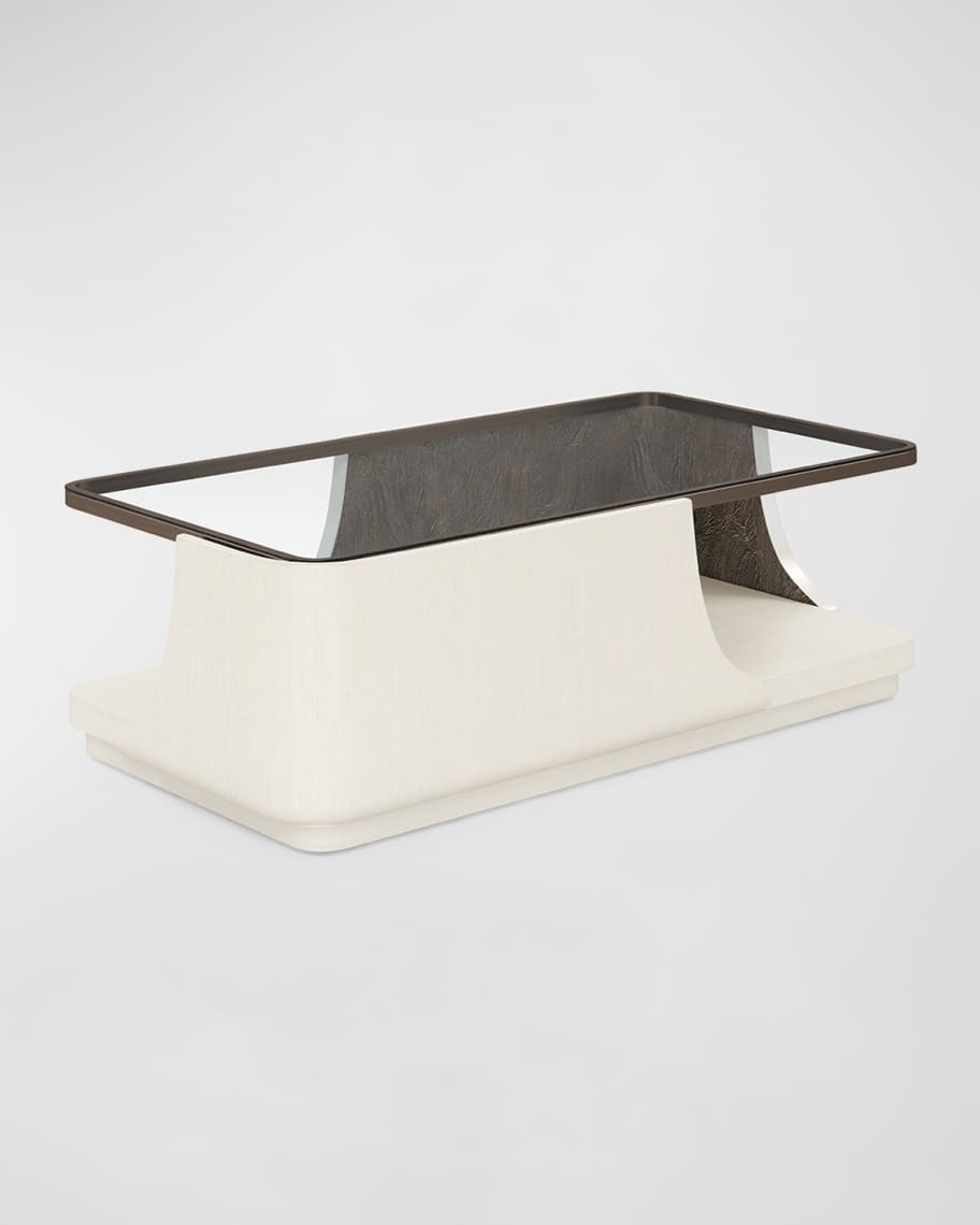 Image 1 of 6: Blanc Cocktail Table