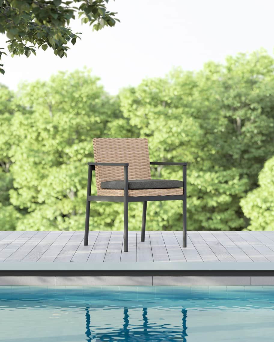 Image 1 of 1: Terra Dining Chair With Slate Cushion, Set of 2 