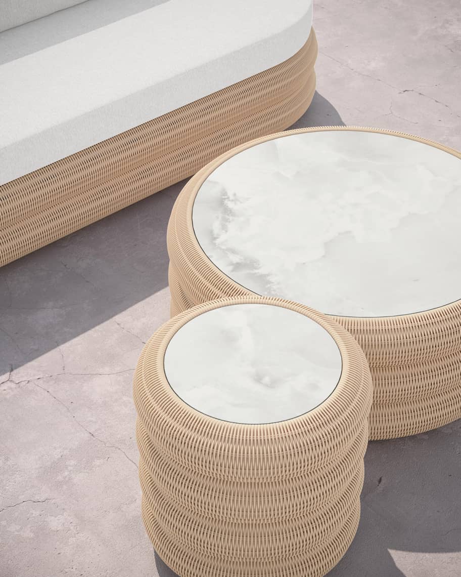 Image 1 of 1: Texoma Side Table - Helena Dekton Top