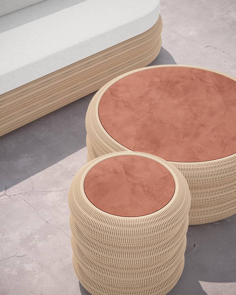 Image 1 of 1: Texoma Side Table - Umber Dekton Top