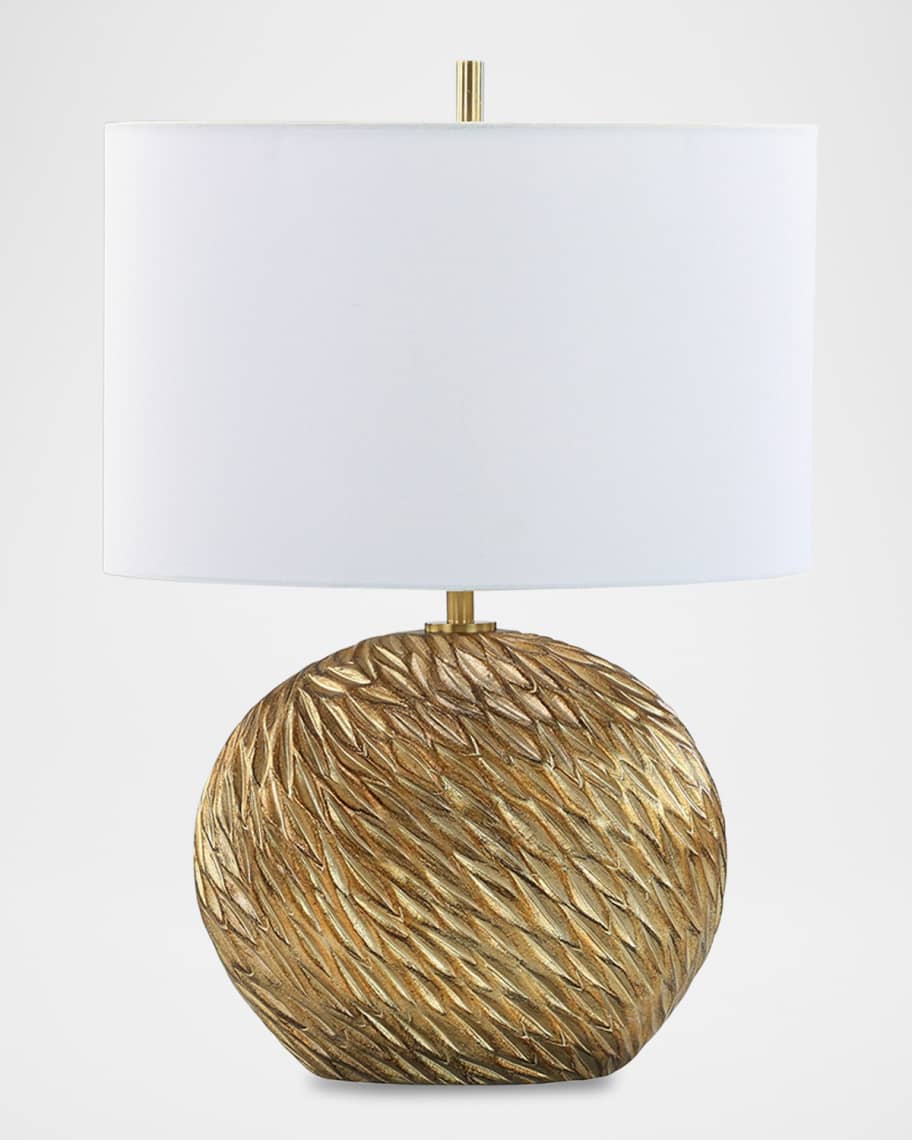 Image 2 of 2: Brushstroke 23" Small Table Lamp