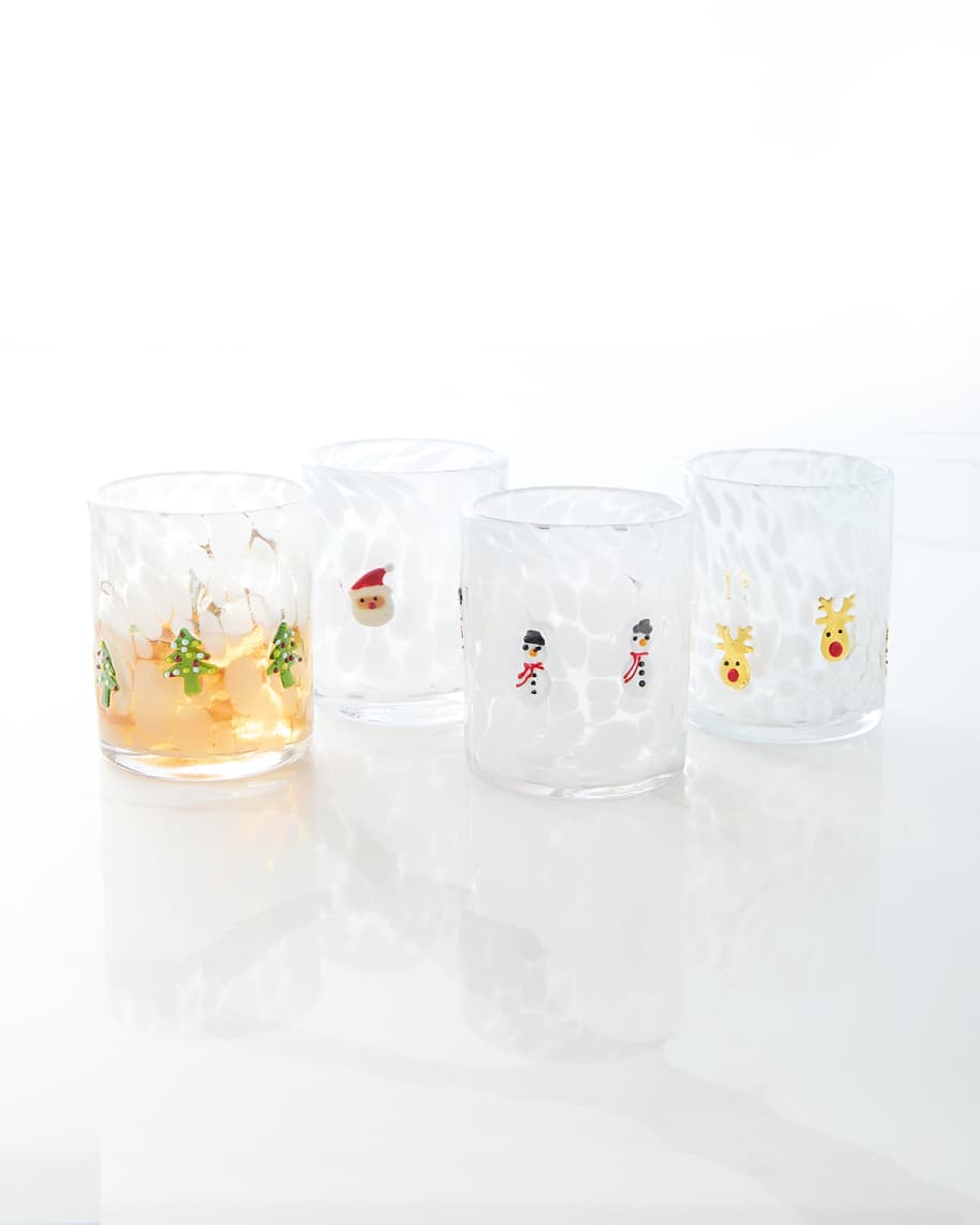 Image 2 of 2: Holiday Small Tumblers, Set of 4