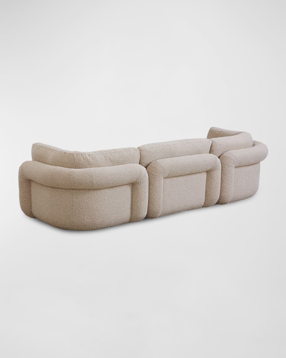 Image 2 of 4: Pompidou Modular 4-Piece Ottoman Sectional