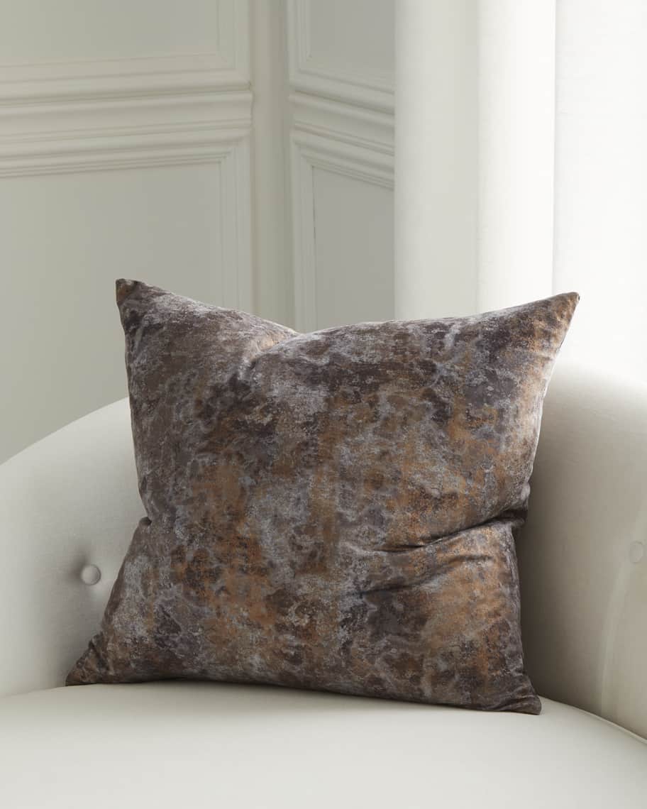 Image 1 of 2: Heidi Copper Decorative Pillow, 22" Square 