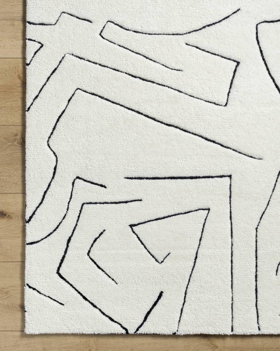 Image 3 of 6: Portobello Hand-Tufted Rug, 5' x 8'