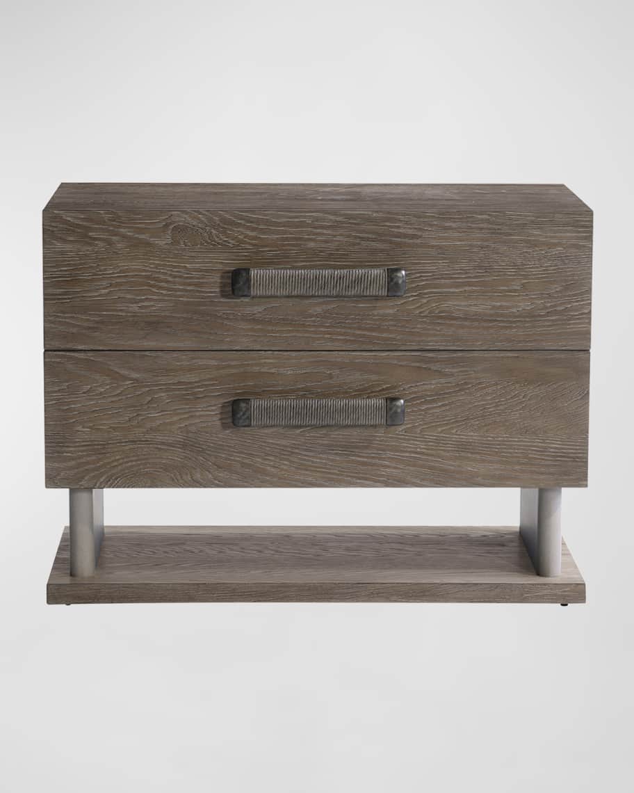 Image 2 of 5: Casa Paros 2-Drawer Nightstand
