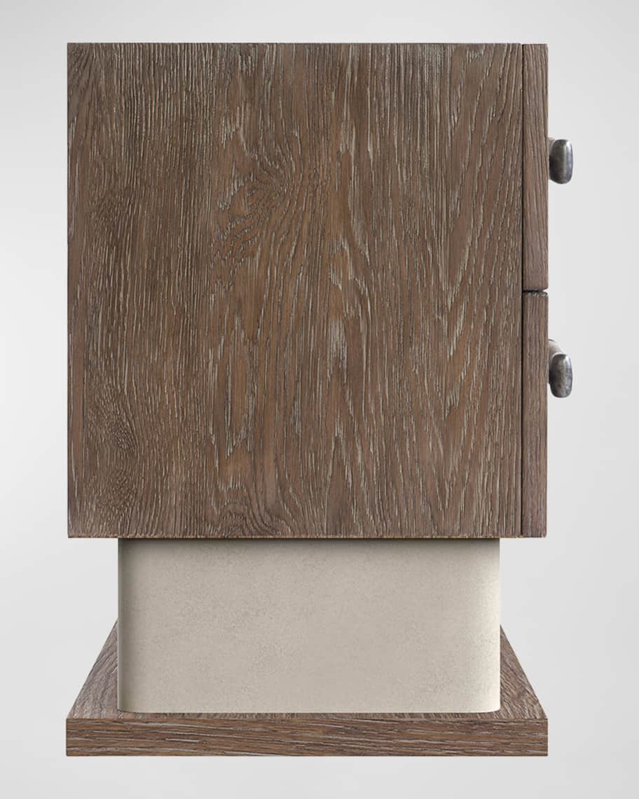 Image 3 of 5: Casa Paros 2-Drawer Nightstand