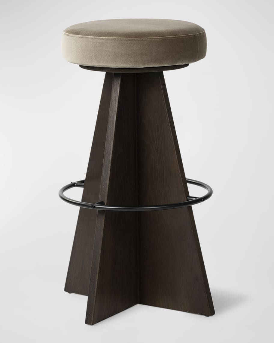 Image 1 of 5: Damon 31" Swivel Bar Stool