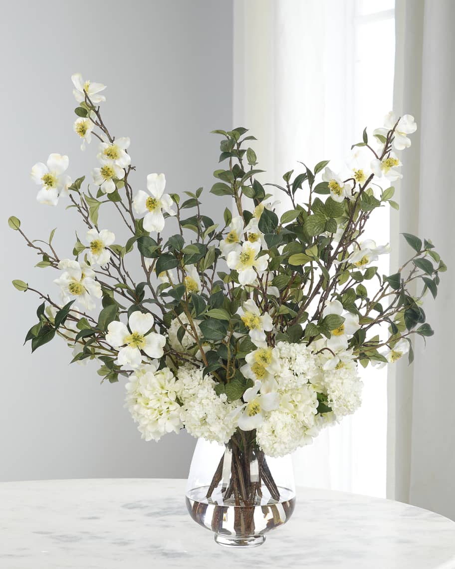  WORCESTER DOGWOOD FLOWER VACE！ Dogwood Wide Mouth Flower Vase – Bradburn Home