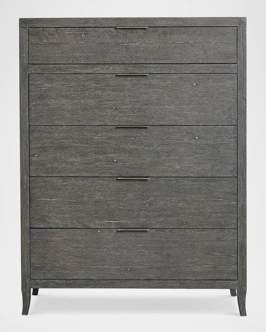 Image 2 of 6: Tribeca 5-Drawer Tall Chest