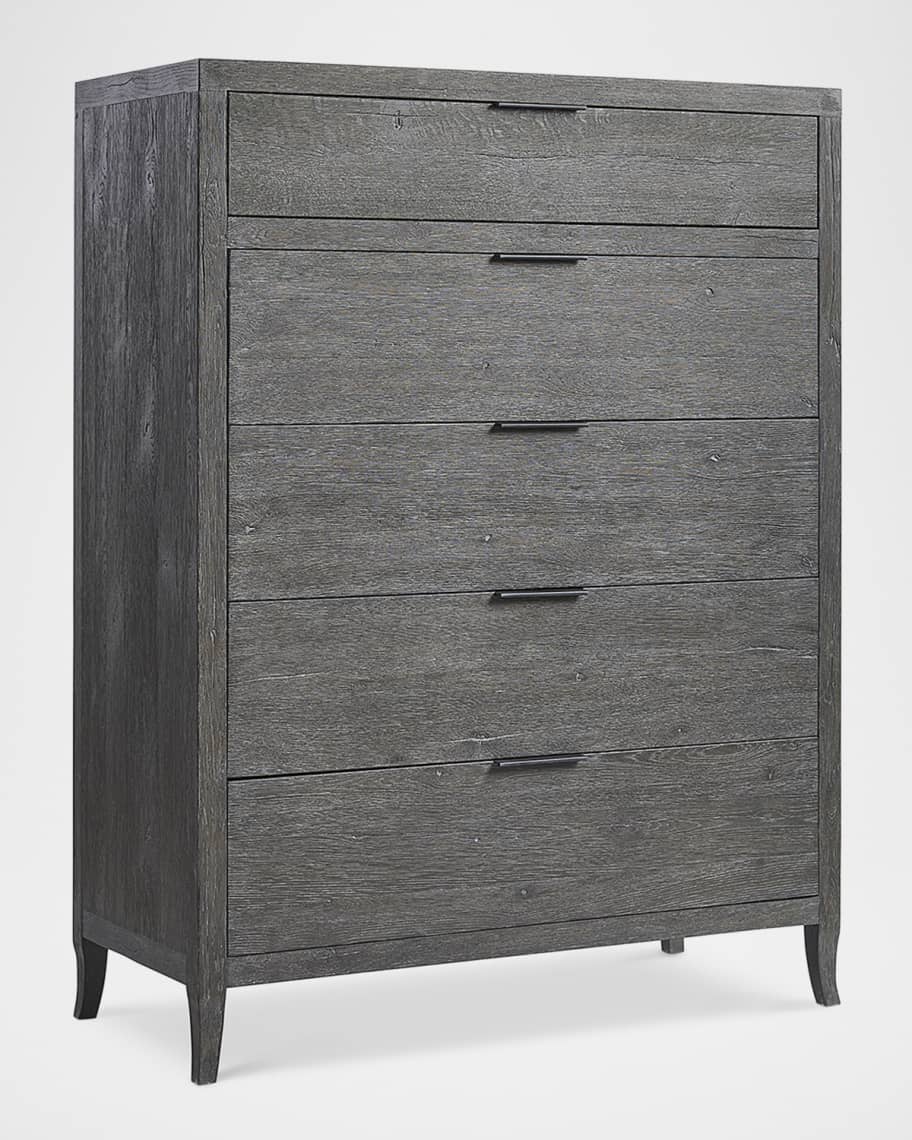 Image 1 of 6: Tribeca 5-Drawer Tall Chest