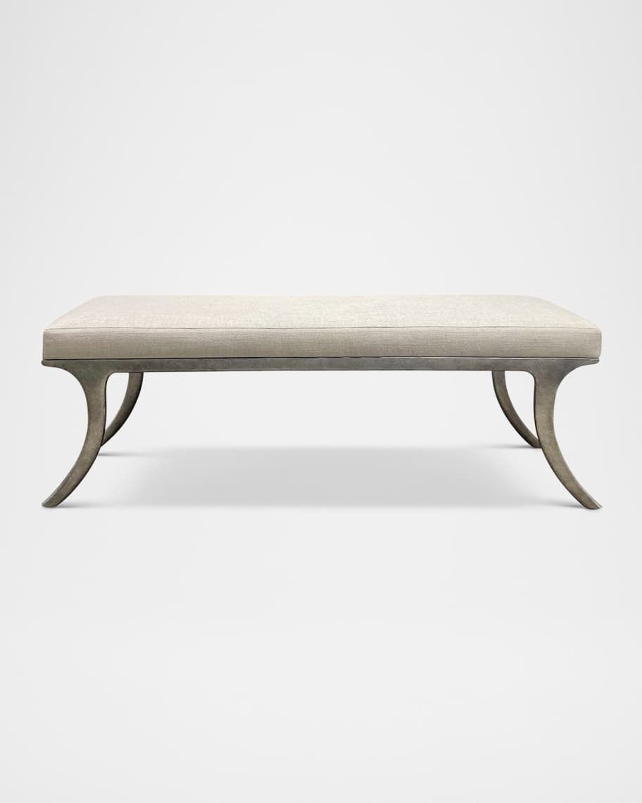 Image 2 of 6: Tribeca Upholstered Bench, 56"