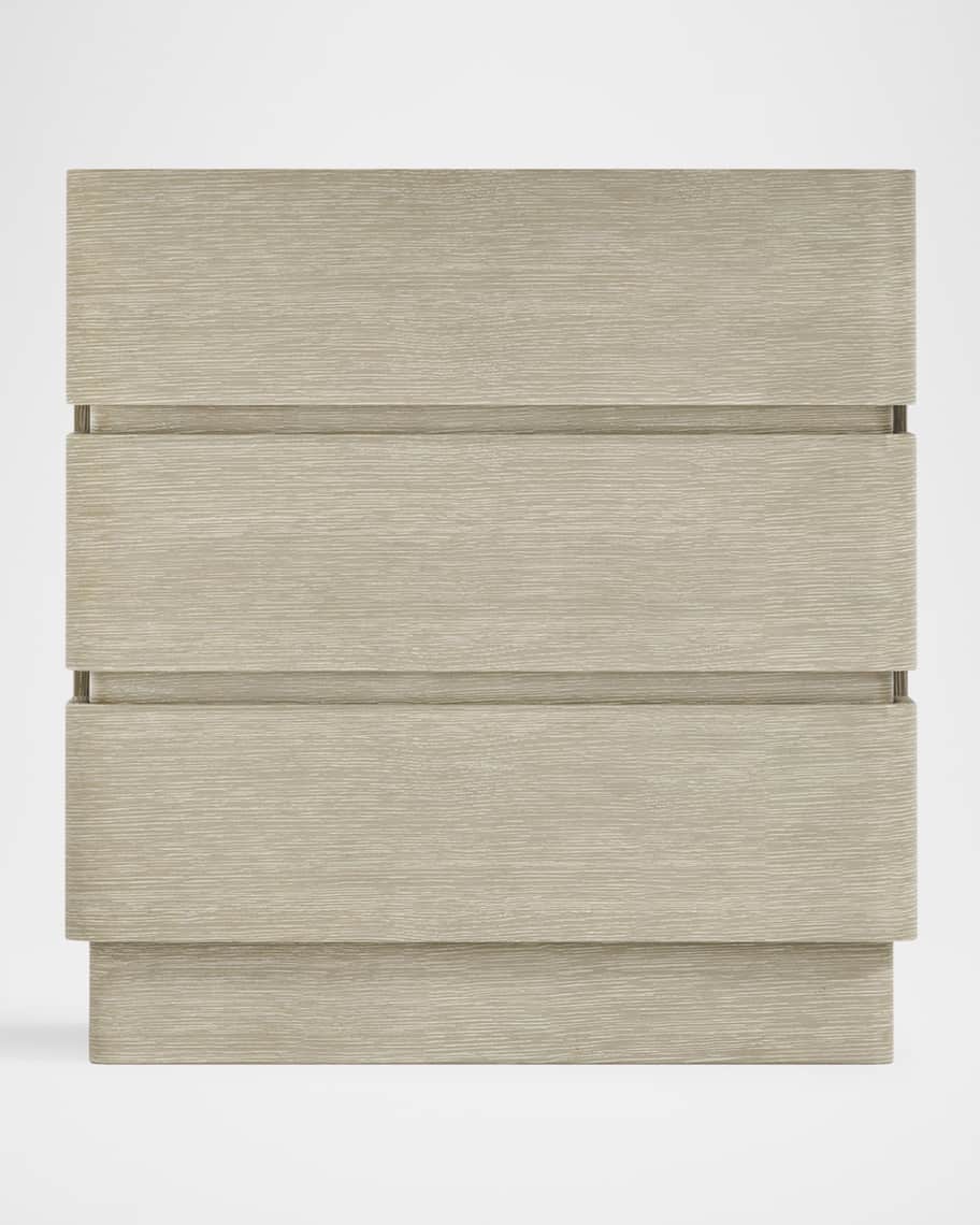 Image 1 of 3: Arcadia 3-Drawer Nightstand
