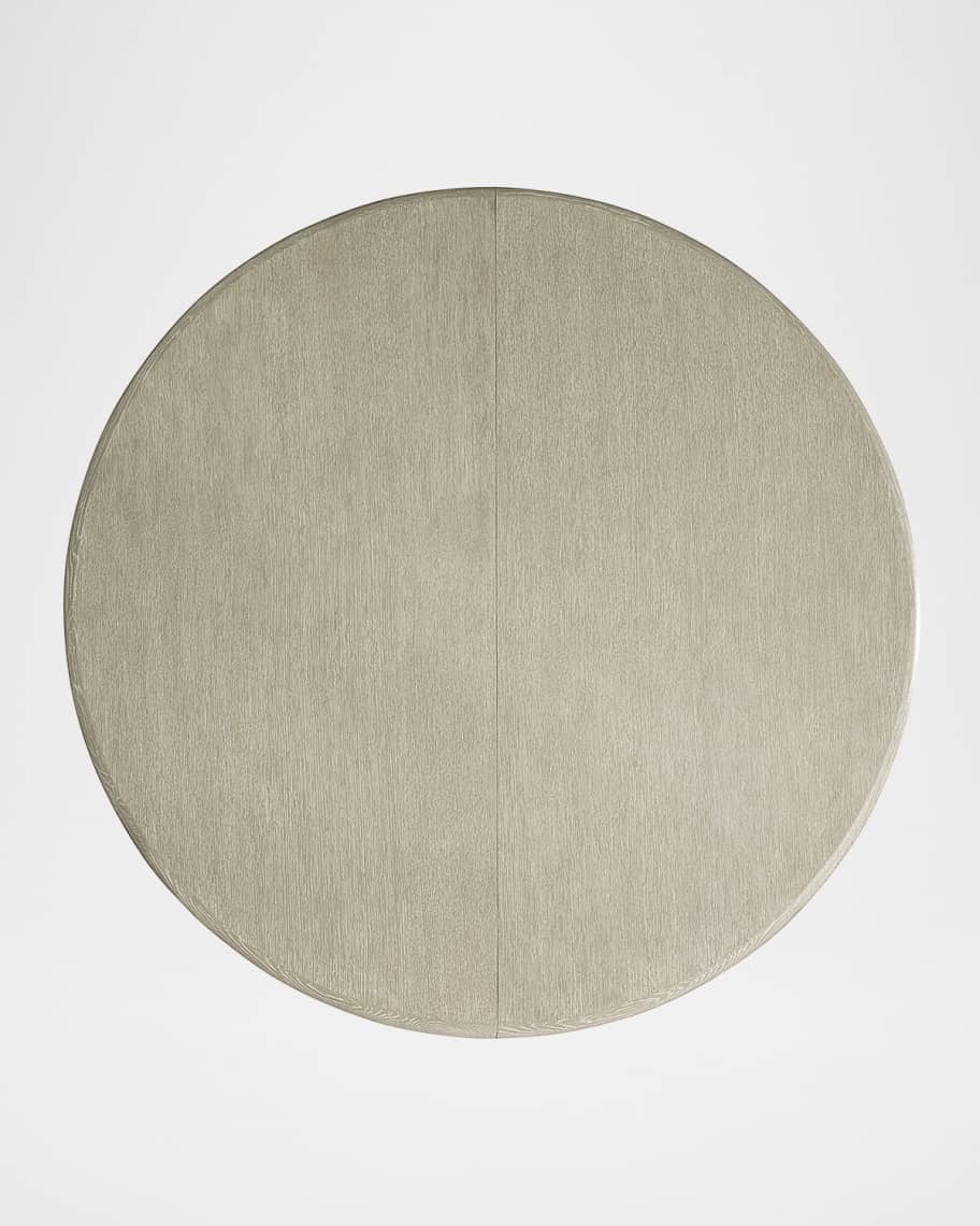 Image 2 of 4: Arcadia 60" Round Dining Table with Leaf