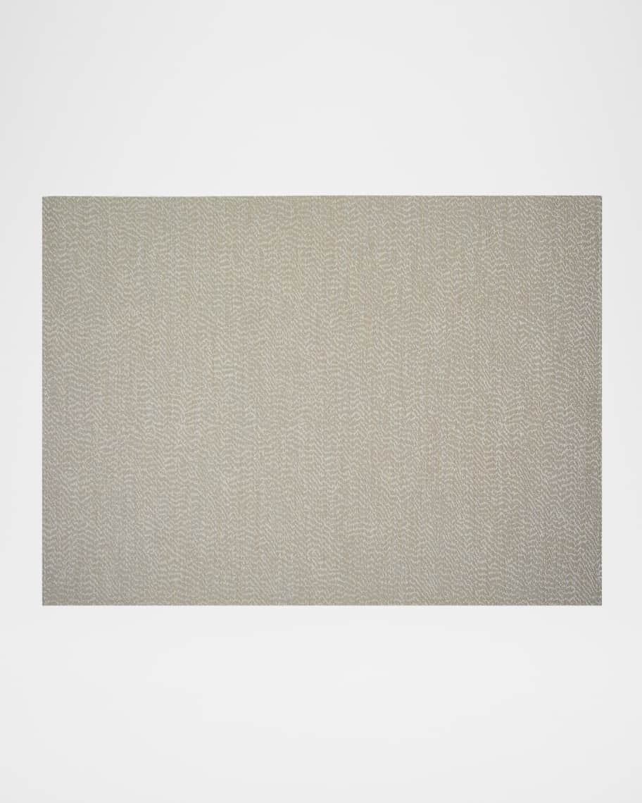 Image 1 of 4: Moire Indoor/Outdoor Rug, 2' x 6'