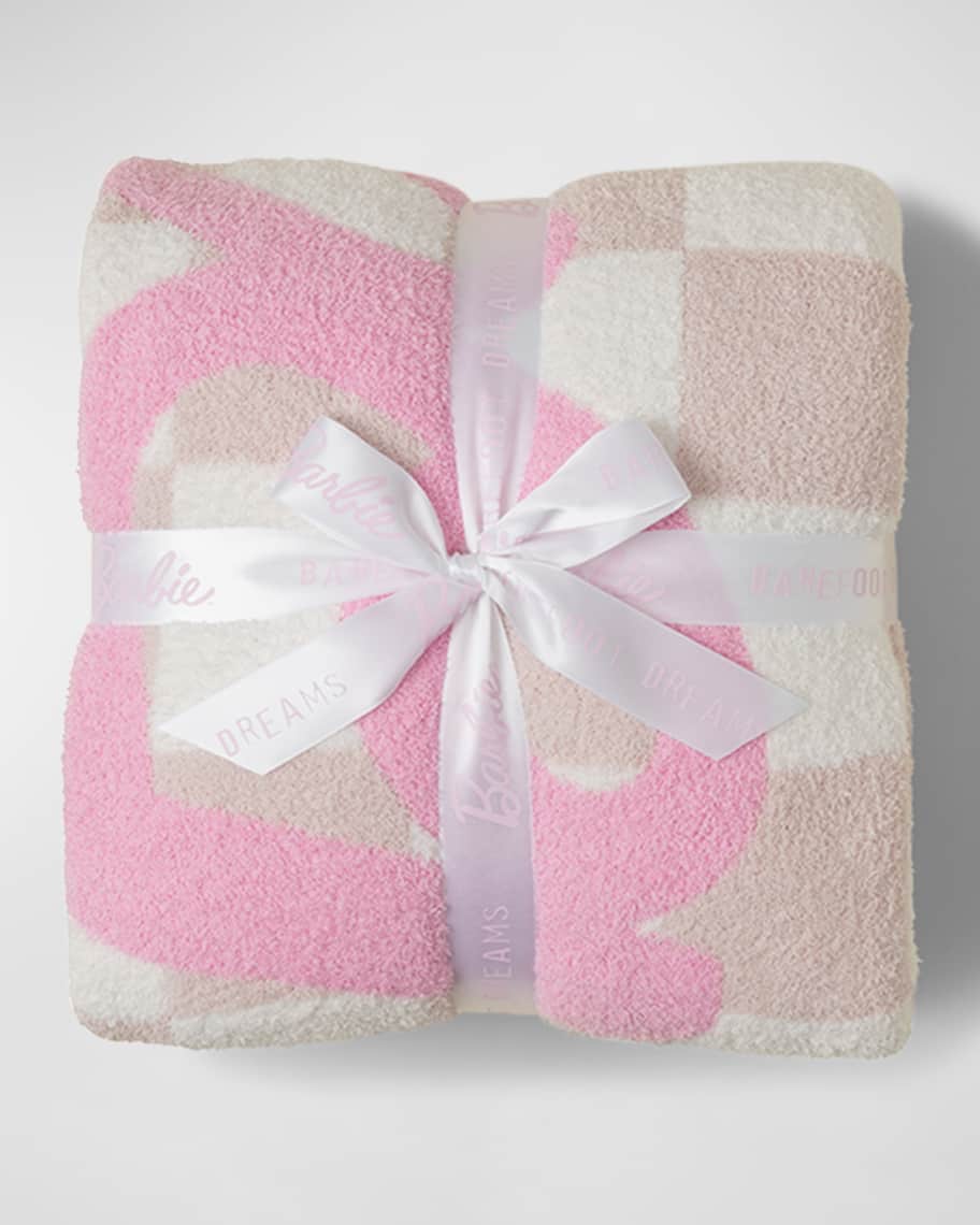 Barefoot Dreams CozyChic® Barbie Checkered Throw